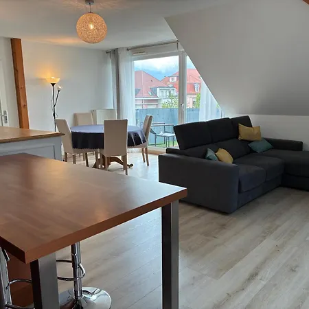 Apartman Parking- F3 65m2 - 10 Min A Pied Du Centre-ville - 4 Personnes Colmar